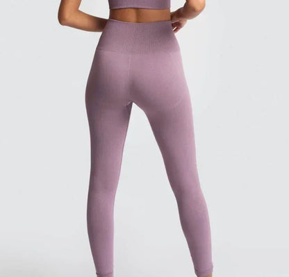 Seamless Yoga Sports Bra and Leggings