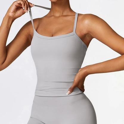 Sports Vest  Sleeveless Yoga Clothes  Quick Dry