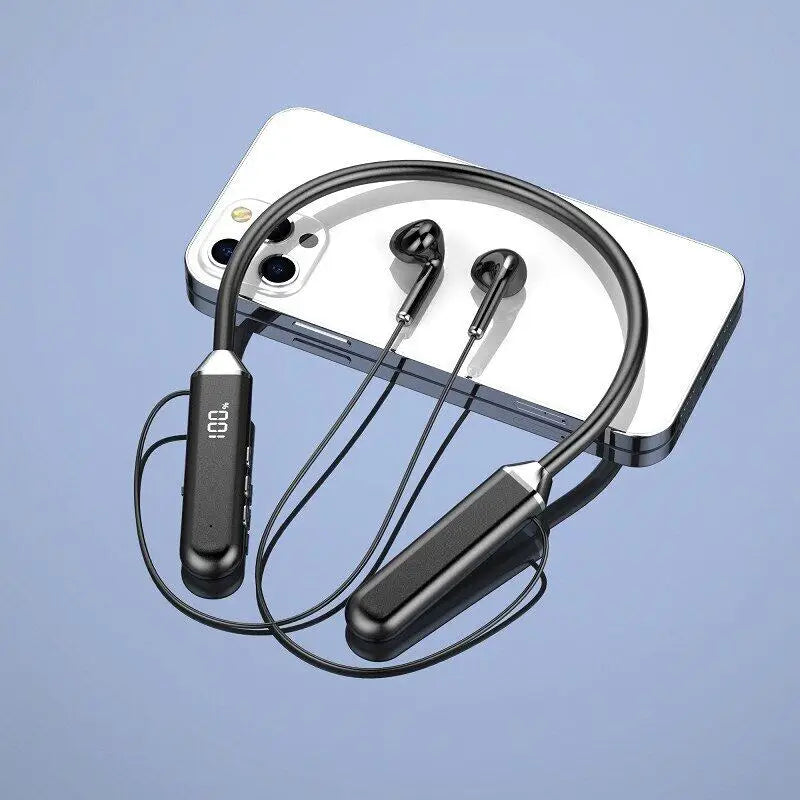 Wireless Headphone Neckband Earphone audiphones Bluetooth