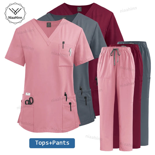 Medical Clothing for Unisex  Tops and Pant Set