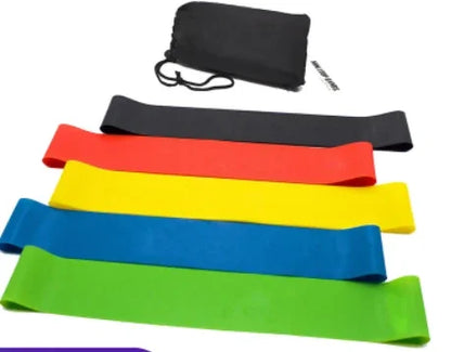 Yoga Rally Bands Rubber Elastic Resistance Band Strength Training Stretching