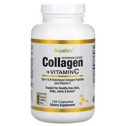Hydrolyzed Collagen Peptides Plus Vitamin C