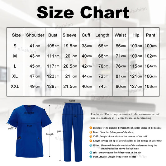 Scrubs Uniforms Sets  Healthcare Unisex Surgical Uniforms