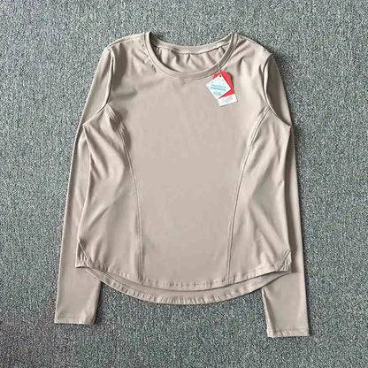 Sports Tops Breathable Long Sleeve Gym Fitness Shirts