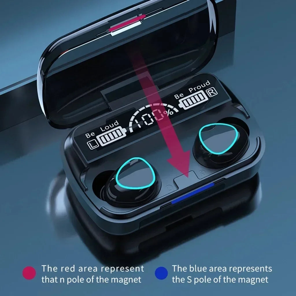 Headphones Bluetooth Wireless  Sports Stereo Noise Canceling Microphone Speaker