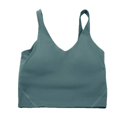 Sports Yoga Bra U-Back Gathering