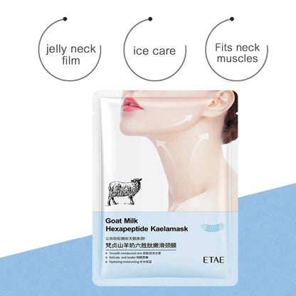 Goat Milk Collagen Firming Neck Mask 5PCS