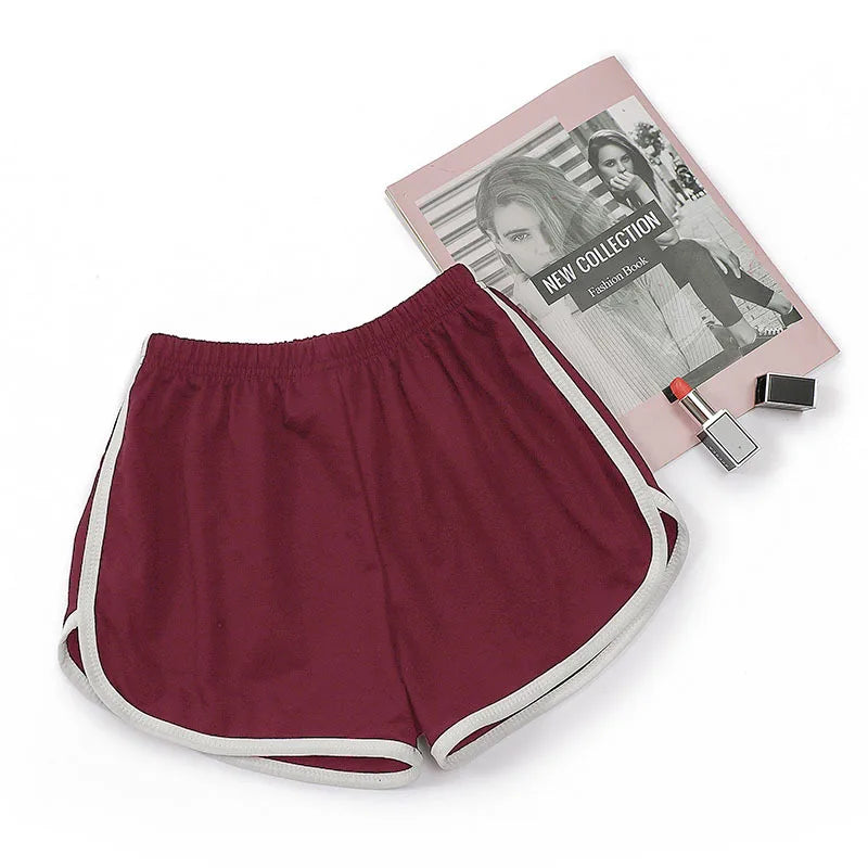mid-waist casual loose straight  thin breathable wide leg shorts