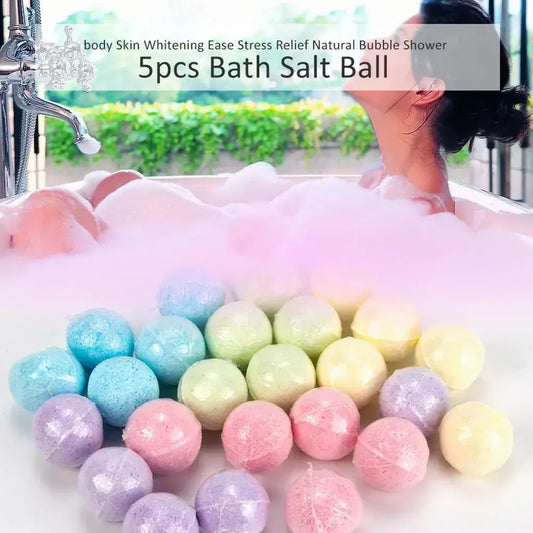 Mini Bath Ball Bombs Handmade Bath Sea Salt Essential Oil