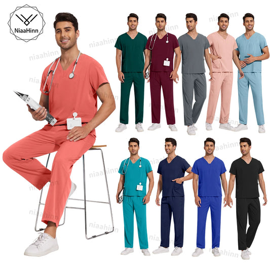 Scrubs Uniforms Sets  Healthcare Unisex Surgical Uniforms