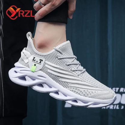 Men Sports  Shoes  Outdoor Breathable Mesh Shock-absorption