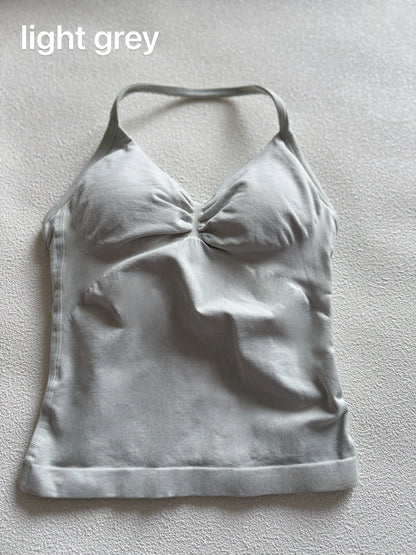 Gym Built-in Bra Tops