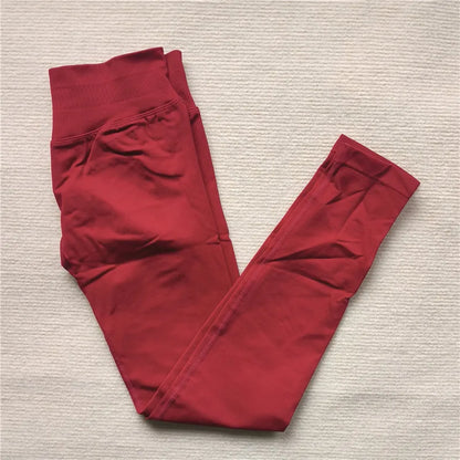 Seamless Yoga Leggings  Butt Lifting Tights Tummy Control